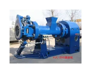 75mm 20d Rubber Cold Feed Vacuum Extruder, Rubber Extrusion Microwave Continous Vulcanization Line