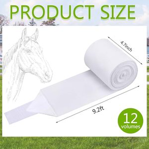 ผ้าพันขานังมีขนแกะนุ่มช่วยป้องกันไม่ให้ม้าเกิดความเสียหายและรักษาความสะอาดและปลอดภัย - Product Image 2