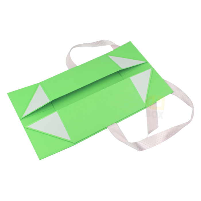 Modern Design Paper Gift Box With Customized Ribbon Hot Selling Gift Foldable Paper Boxes With A Lid