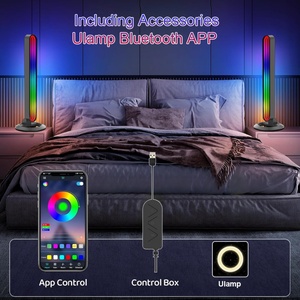 Lampe Musicale Intelligente Économie d'Énergie à Effet Miroir Infini Coloré, Activée par le Son, Télécommandée, pour Gaming et Musique - Product Image 3