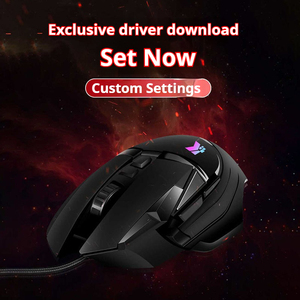 Ratón para Juegos con Cable USB <span class=keywords><strong>G502</strong></span> de Alto Rendimiento con Retroiluminación RGB, Diseño Programable Duradero para Jugadores de Escritorio Diestros, DPI Ajustable - Product Image 2