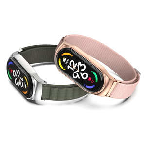 Mijobs CS <span class=keywords><strong>Alpine</strong></span> Nylon Watch Band <span class=keywords><strong>Correa</strong></span> Pulseras <span class=keywords><strong>Correa</strong></span> de fijación para Xiaomi Band 3 4 5 6 7 Accesorios - Product Image 2