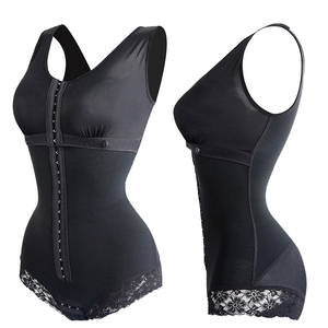 Women's Medium Control Postpartum Bodysuit Breathable Quick Dry Eco-Friendly Tummy Control Essential Recovery Gear Shapers for - Product Image 5