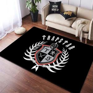 Alfombra Antideslizante con Diseño de <span class=keywords><strong>Cadena</strong></span> y Emblema <span class=keywords><strong>TRAPSTAR</strong></span>, Alfombra para Interiores, Entrada, Decoración del Hogar, Alfombra Urbana Resistente - Product Image 3