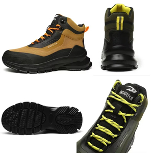 Anti Splash Water Safety <b>Shoes</b> <b>Men</b> Wear Resistant <b>Work</b> Boots Steel Toe <b>Shoes</b> Puncture-Proof Protective <b>Shoes</b> Security Boots - Product Image 5