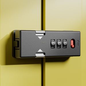 कीपैड कोड दराज के साथ उच्च सुरक्षा कार्यालय फ़ाइल कैबिनेट कोठरी कोठरी कोठरी कीलेस 3 डिजिटल फर्नीचर यांत्रिक संयोजन लॉक - Product Image 1