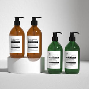 Bán buôn 500ml nhựa chai dầu gội đầu kích thước mỹ phẩm Lotion dầu gội bao bì chai - Product Image 5