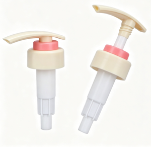 Bomba dosificadora de plástico PP 33/410 con cierre de rosca acanalado a prueba de fugas para botellas de champú, gel de ducha y cosméticos - Product Image 2