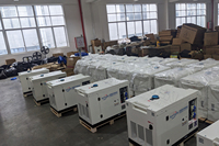 Centrale à faible bruit 8KW 10kw 15kw 16kva 20kva Groupe électrogène diesel à cylindres simples Groupe électrogène diesel silencieux à 1/3 phases