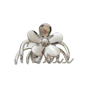 Vente chaude Conception Personnalisée Fleur Pince À Cheveux Griffe À La Mode Dames Grand Métal <span class=keywords><strong>Crabe</strong></span> Pince À Cheveux Barrette <span class=keywords><strong>Or</strong></span> Accessoires Femmes - Product Image 1