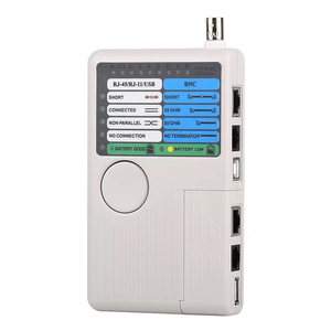 Factory Direct Sales Network <b>Cable</b> Tester RJ11 RJ45 USB BNC LAN for UTP LAN <b>Cables</b> Tracker Detector - Product Image 2