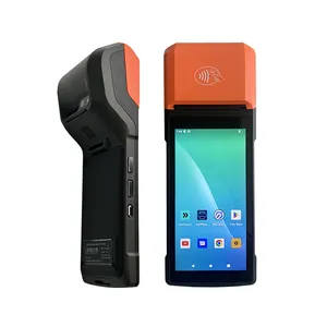 OEM gratuit 5.5 pouces 4G portable Android système de point de vente NFC Pos Machine Android 13 Terminal de point de vente mobile pour la billetterie de stationnement de voiture S81
