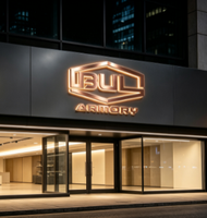 Enseigne LED acrylique 3D personnalisée rétroéclairée, lettres LED 3D, décoration intérieure/extérieure pour magasin, bureau, éclairage de fête
