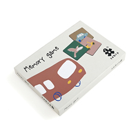 Cartes mémoire éducatives pour enfants : jeu d'association des lettres pour bébés