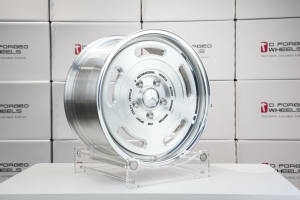 عجلات سبائك الألومنيوم المصبوبة بتصميم جديد من قطعة واحدة بلون فضي، مناسبة عالميًا، مقاسات من 15 إلى 26 بوصة، PCD 5x114.3/112/130، ضمان 10 سنوات - Product Image 4