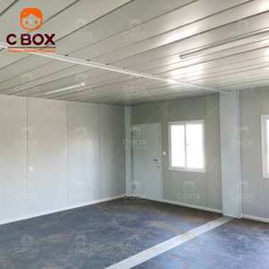 Cbox Modular 2-Story Flat Pack Office Luxury Hotel Sandwich Panel Villa Apartment Living Unit Mobile Container <b>House</b> - Product Image 4