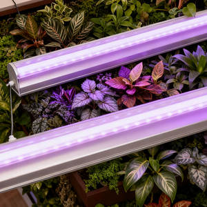 Barre de lumière LED pour plantes d'intérieur à haut rendement pour légumes et fleurs, spectre complet LM281 660nm15W 90cm 2ft T5 T8, floraison des plantes - Product Image 1