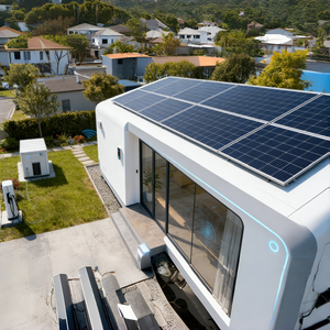 Casa Cápsula Inteligente: Mini Casa Prefabricada con Paneles Solares y Cargador <span class=keywords><strong>para</strong></span> Vehículos Eléctricos - Product Image 3