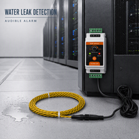 Système d'alarme de fuite SPEED W-4DA, détecteur de fuite de canalisation d'eau, détecteur de nappe phréatique, détection de fuite de canalisation d'eau, capteur d'immersion d'eau