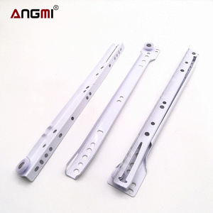 Mỹ loại đóng hộp mềm sơn tĩnh điện con lăn tự động bật lên Ngăn kéo trượt đường sắt cho phần cứng - Product Image 5