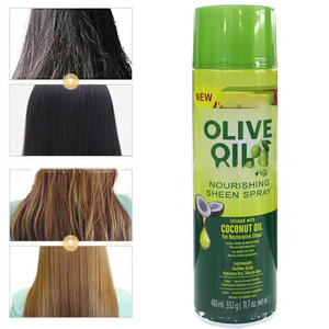 Productos para el Cabello, Suministros Profesionales para Barberías, Belleza Capilar, Spray de Aceite de <span class=keywords><strong>Oliva</strong></span> Natural, Saludable y Nutritivo para un Brillo Radiante - Product Image 5