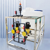 Dispositif de dosage entièrement automatique CE/ISO Floculant PAC/PAM Système de dosage d'acide et d'alcali Réservoir de dosage PE Équipement intégré