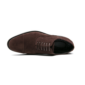 <span class=keywords><strong>Zapatos</strong></span> de cuero de gamuza sintética resistentes de fondo rojo <span class=keywords><strong>Zapatos</strong></span> de <span class=keywords><strong>vestir</strong></span> de <span class=keywords><strong>hombre</strong></span> transpirables <span class=keywords><strong>cómodos</strong></span> Oxford - Product Image 3