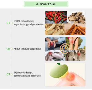 แผ่นแปะเก็บความร้อนขนาดใหญ่สำหรับหัวเข่าแผ่นแปะเก็บความร้อนสำหรับข้อเข่าและไหล่คอหลังสินค้า2023สินค้ามาใหม่ - Product Image 5