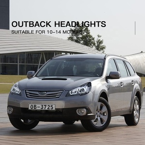 ไฟหน้าสำหรับ Subaru 2010-2014ชุดประกอบไฟหน้ารถเอาท์แบ็คแบบ Legacy ดัดแปลงไฟ LED สำหรับวิ่งกลางวันเลนส์ซีนอน - Product Image 6