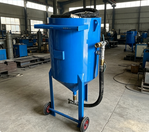 Máquina de Sandblasting con Colector de Polvo Ciclónico, <span class=keywords><strong>Blaster</strong></span> Ecológico sin Polvo - Product Image 3