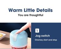 Hachoir Électrique Portable Sans Fil Rechargeable pour Ail et Légumes – Ustensile de Cuisine Essentiel et Très Vendu