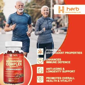 OEM/ODM Private Label Mushroom Gummy 10 in 1 Mushroom Complex <b>Gummies</b> for Focus, Brain & Memory - Product Image 4