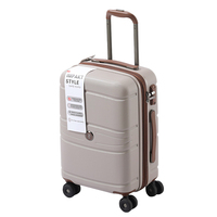 Valise de haute qualité classique de 20 pouces, 24/26 pouces, élégante, légère, avec roulettes pivotantes et serrure à combinaison