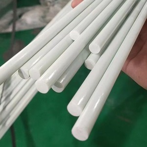 TOPFRP Strong UV Resistant Solid Fiberglass Stakes Natural Color Diameter from 1mm-20mm Customizable Length - Product Image 1