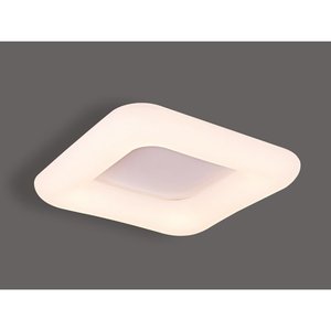 Plafoniera LED Moderna 300x300mm CCT 6000K & 4000K Dimmerabile con Telecomando 3 in 1 IP44 per Casa Ufficio Base in Plastica-SKU-3970 - Product Image 2