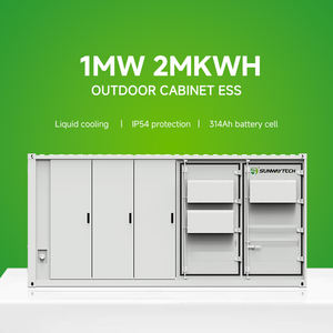 Conteneur <span class=keywords><strong>de</strong></span> <span class=keywords><strong>cellules</strong></span> <span class=keywords><strong>de</strong></span> batterie ENERGY pour l'extérieur, 100 kWh à 2 MWh, stockage d'énergie haute tension à refroidissement liquide pour applications commerciales et industrielles - Product Image 1