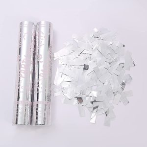 In vendita coriandoli in lamina d'oro <span class=keywords><strong>argento</strong></span> 30cm cannone coriandoli per feste d'oro per la decorazione della festa nuziale di compleanno - Product Image 5