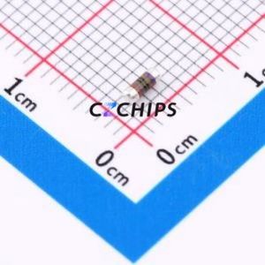 MMA02040E2700BB100 SMD RESISTOR MELF-0204ฟิล์มบาง270Ohm 0.1% 250mW - Product Image 2