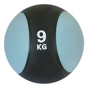 耐用的药球橡胶重量分布舒适纹理握把，用于力量训练猛击球