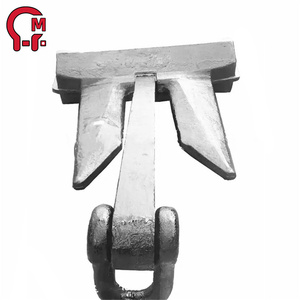 Ancla sin eslabones galvanizada en caliente HLM, resistente a la corrosión, para aplicaciones de amarre de barcazas, yates y embarcaciones marinas. Muestra gratuita. - Product Image 6