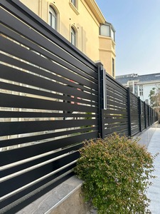 Tagliatelle piatte in metallo alluminio muro di cinta recinzione facile da montare barriere stradali sicure comunità Private Villa aree pendolari - Product Image 2
