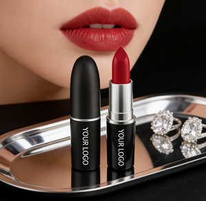 Rouge à lèvres mat de luxe, faible MOQ, marque privée, hydratant, personnalisé, crémeux, imperméable, rouge à lèvres végétalien, <span class=keywords><strong>maquillage</strong></span> en gros - Product Image 3