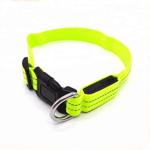 2019 아마존 베스트셀러 애완 동물 용품 어두운 개 높은 가시성 USB 충전식 <span class=keywords><strong>Led</strong></span> 개 안전 칼라 - Product Image 6