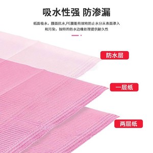 ผ้าปูโต๊ะทำเล็บแบบใช้แล้วทิ้ง OEM ขนาด 33x45 ซม. สีฟ้า สำหรับร้านทำเล็บ - Product Image 5