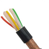 Câble VFD 0,6/1 kV isolé XLPE, conducteur en cuivre, gaine en PVC, blindé pour usage industriel extérieur et bâtiment