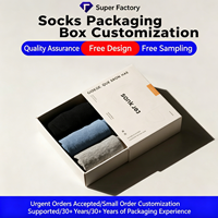 Boîte d'emballage souple pour chaussettes, de bonne qualité, sur mesure, construction robuste, recyclable
