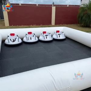 Aire de jeux gonflable pour voitures tamponneuses en PVC de grande taille, personnalisée, pour usage commercial, pour enfants de 3 ans - Product Image 6