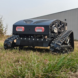 Éliminez les risques de tonte en pente : Tondeuse à chenilles télécommandée SOLID pour une maintenance sûre sur les terrains accidentés - Product Image 2