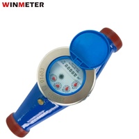Compteur de débit multi-jets Asia DN40 à cadran sec R160 en fonte IP68 à réglage externe pour conduite d'eau froide, homologué CE, à débit personnalisé