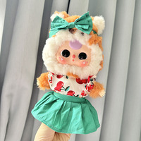 Conjunto de Ropa para Muñeca de Peluche de 20 cm, Disfraz de Animal, Traje de Princesa, Accesorios para Muñecas de Peluche